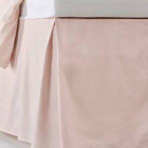 ZACK SATIN sängkappa 60 cm – ekologisk Blekrosa