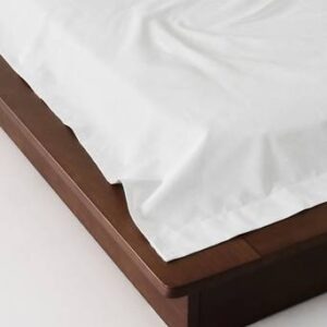 ZACK lakan – extra breda – ekologisk Vit