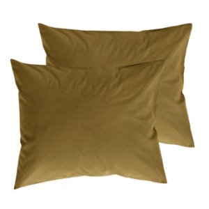 ZACK örngott 2-pack – ekologisk Brons