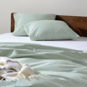 ZACK örngott 2-pack – ekologisk Ljusgrön