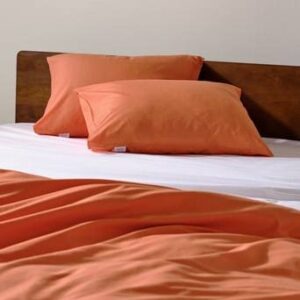 ZACK örngott 2-pack – ekologisk Orange