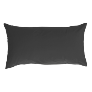 ZACK örngott 90×50 cm – ekologisk Gråsvart