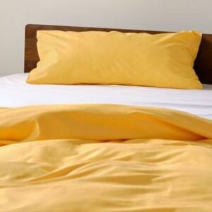 ZACK örngott 90×50 cm – ekologisk Gul