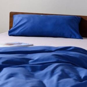 ZACK örngott 90×50 cm – ekologisk Klarblå