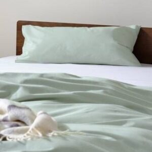 ZACK örngott 90×50 cm – ekologisk Ljusgrön