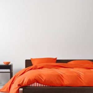 ZACK påslakanset dubbelsäng – ekologisk Pumpa