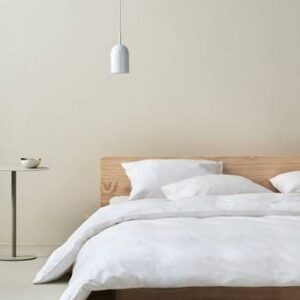 ZACK påslakanset dubbelsäng – ekologisk Vit