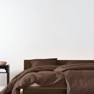 ZACK påslakanset enkelsäng – ekologisk Kaffe