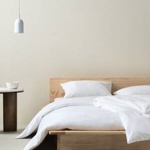 ZACK påslakanset enkelsäng – ekologisk Vit