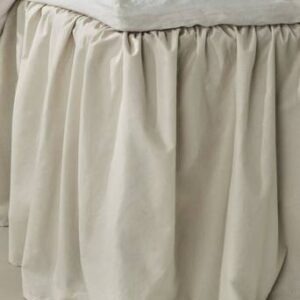 ZACK volangsängkappa 60 cm – ekologisk Beige