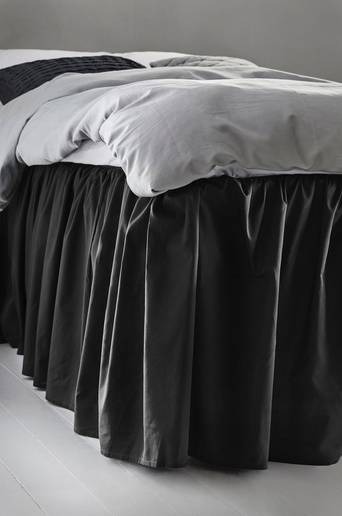 ZACK volangsängkappa 60 cm – ekologisk Gråsvart