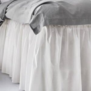 ZACK volangsängkappa 60 cm – ekologisk Vit