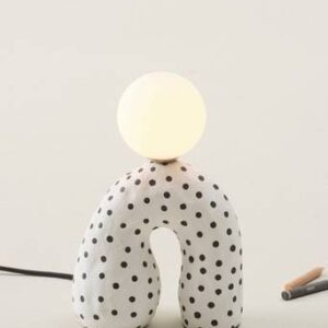 ZANTEN bordslampa Vit