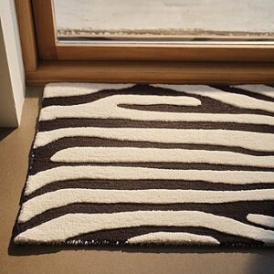 ZELA dörrmatta i ull