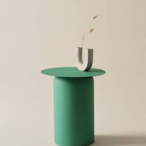 ZELE sidobord ø 46 cm Grön