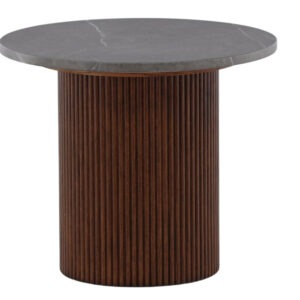 ZOE Sidobord Mörkbrun