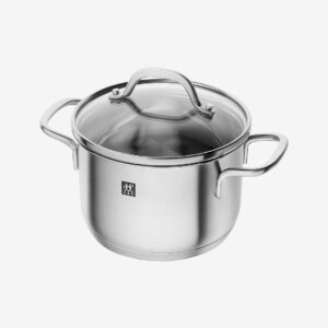 ZWILLING – Gryta Pico med glaslock 1,4 l 14 cm – Silver – Grytor & kastruller – Från Homeroom