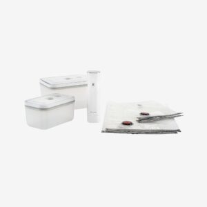 ZWILLING – Startset Vakuum Plast Fresh & Save 7 delar – Vit – Vakuumförpackare – Från Homeroom