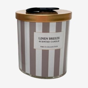 Zelected by Houze – Doftljus Linen Breeze – Guld – Doftljus & doftpinnar – Från Homeroom