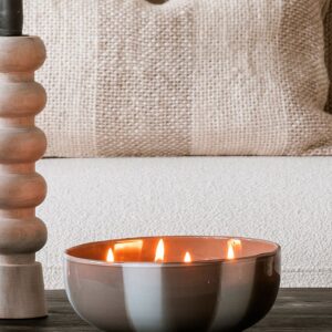 Zelected by Houze – Doftljus Saint Helena Bowl – Beige – Doftljus & doftpinnar – Från Homeroom