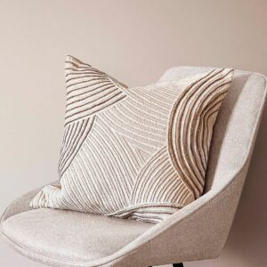 Zelected by Houze – Kudde Omslag Fields Of Georgia – Beige – Prydnadskuddar & kuddfodral – Från Homeroom