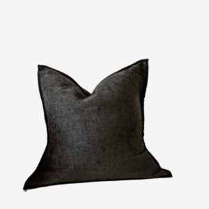 Zelected by Houze – Kuddfodral IMANISoft Svart 65×65 – Svart – Prydnadskuddar & kuddfodral – Från Homeroom