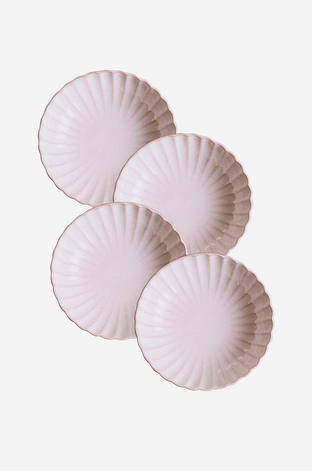 Zelected by Houze – Pasta/salladsskål Dahlia Sand 4-p – Beige – Skålar – Från Homeroom