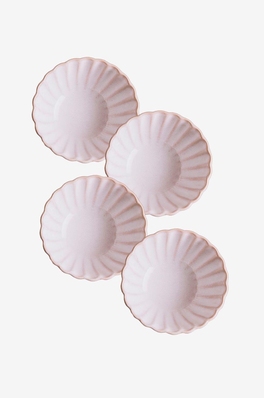 Zelected by Houze – Skål Dahlia Sand 4-p – Beige – Skålar – Från Homeroom