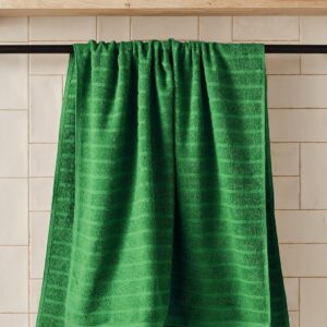 &Home – Badhandduk Day 70×140 cm – Grön – Badlakan – Från Homeroom