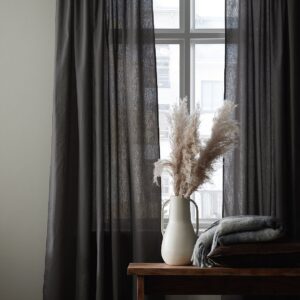 &Home – Kanallängd i halvpanama 2-pack – Grå – Kanallängder – Från Homeroom