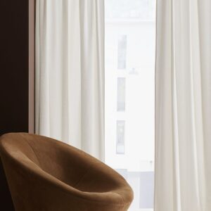 &Home – Kanallängd i halvpanama 2-pack – Vit – Kanallängder – Från Homeroom