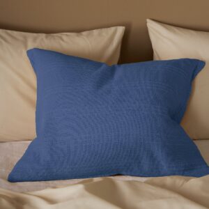 &Home – Kuddfodral Heaven Slub – Blå – Prydnadskuddar & kuddfodral – Från Homeroom