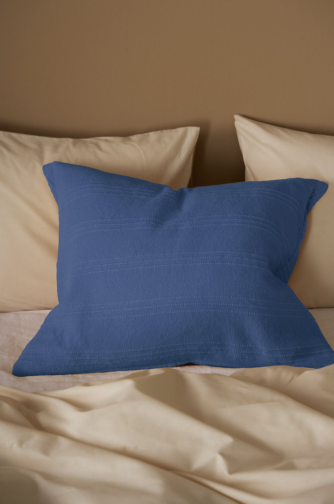 &Home – Kuddfodral Heaven Slub – Blå – Prydnadskuddar & kuddfodral – Från Homeroom