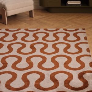 &Home – Matta Real Retro – Orange – Jute- & sisalmattor – Från Homeroom