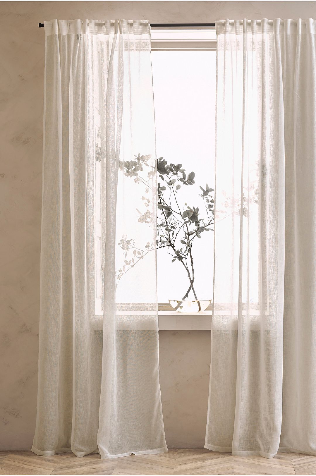 &Home – Multibandslängd Mila 2-pack – Beige – Veckbandslängder – Från Homeroom