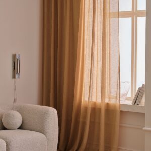 &Home – Multibandslängd Mila Wide 1 st – Beige – Veckbandslängder – Från Homeroom