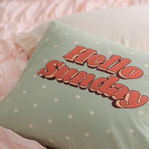 &Home – Örngott Panelprint – Grön – Örngott – Från Homeroom