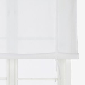 &Home – Roll up-gardin Voile – Vit – Hissgardiner – Från Homeroom