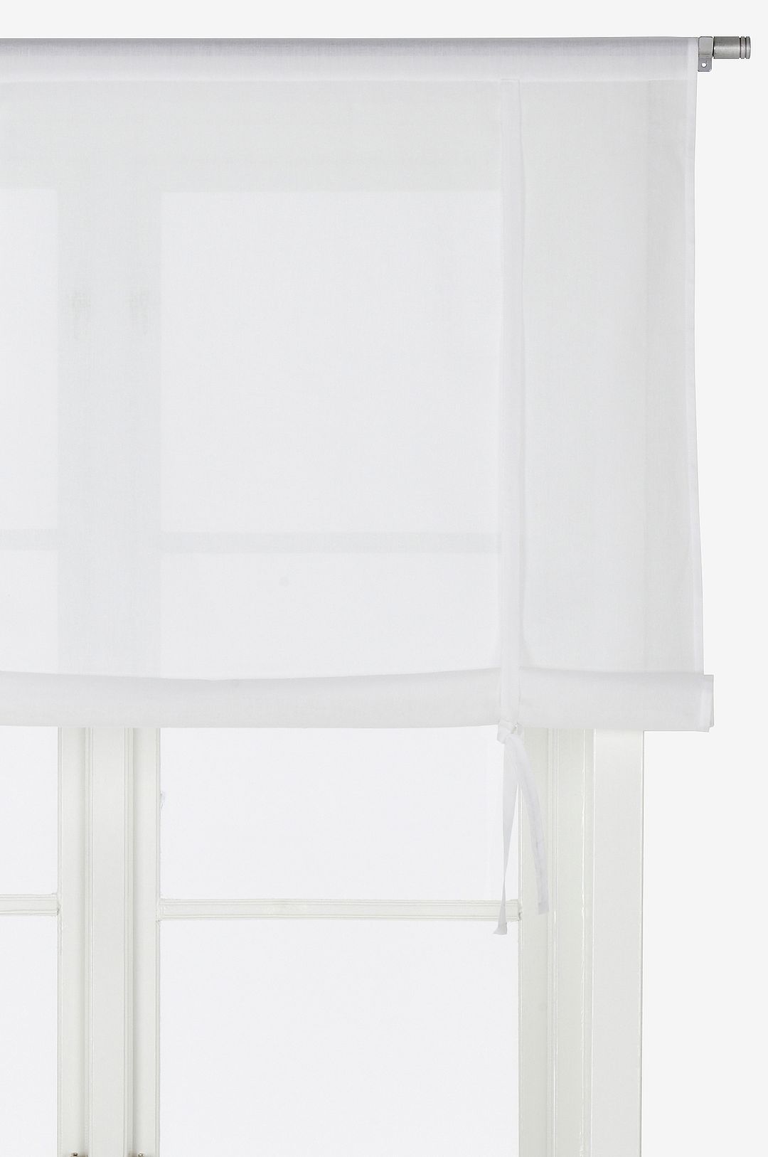 &Home – Roll up-gardin Voile – Vit – Hissgardiner – Från Homeroom