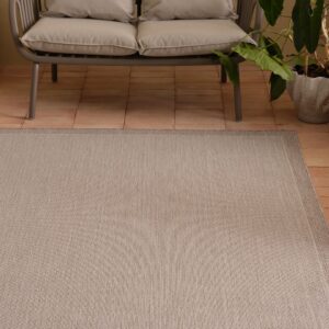 &Home – Utomhusmatta Vernazza Outdoorcarpet – Beige – Utemattor – Från Homeroom