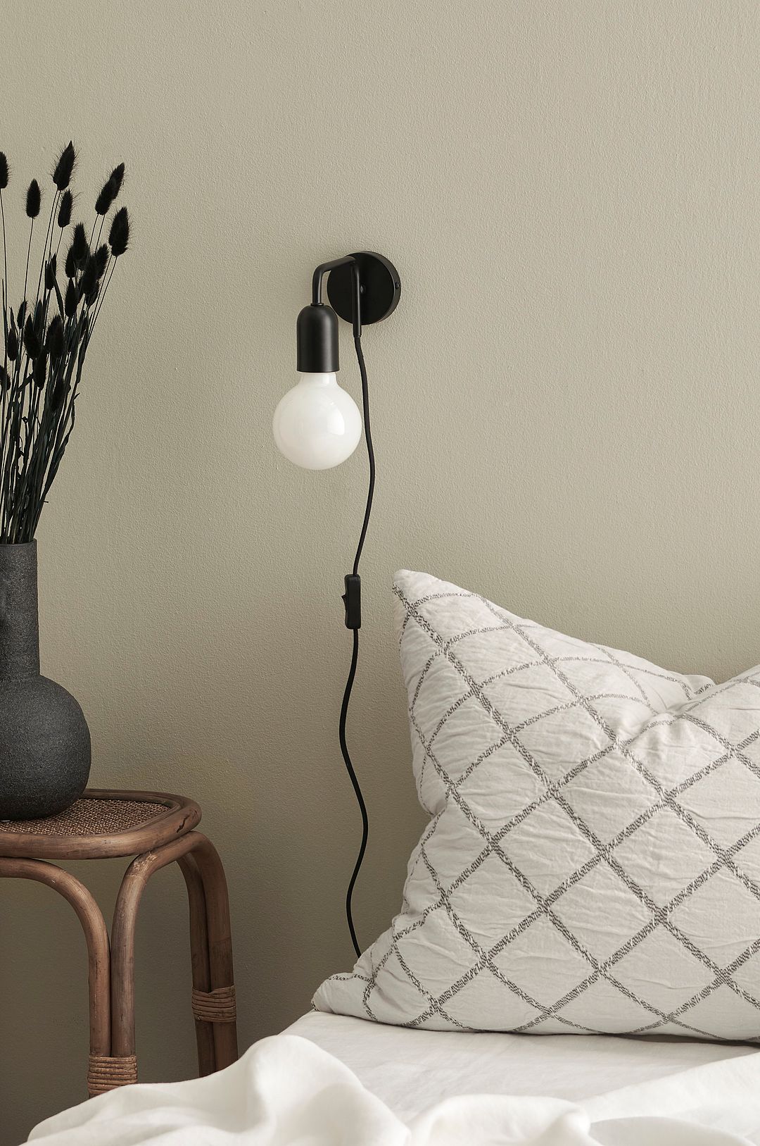 &Home – Vägglampa John – Svart – Vägglampor – Från Homeroom