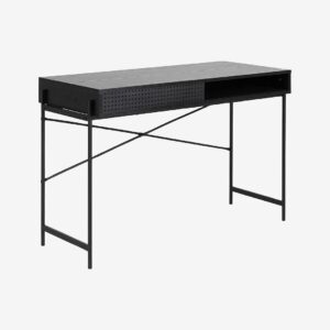 AC Design Furniture – Skrivbord Zelda, 50×110 cm – Svart – Skrivbord – Från Homeroom