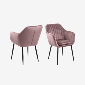 AC Design Furniture – Stol Zara – Rosa – Karmstolar – Från Homeroom