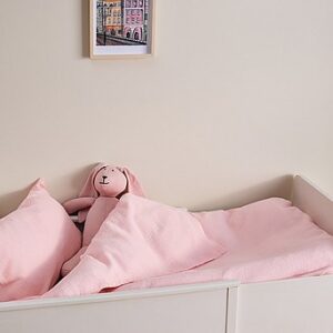 AMILIA påslakanset i muslin spjälsäng