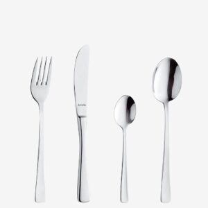 Amefa – Bestickset Neptume 24 Delar – Krom – Bestick – Från Homeroom