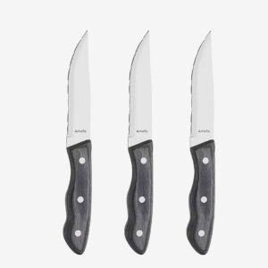 Amefa – Grillkniv Hercule 3-p – Grå – Bestick – Från Homeroom
