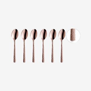 Amefa – Teskedar Felicity 6-p – Rosa – Bestick – Från Homeroom