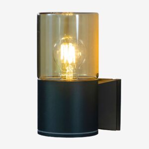 Aneta Lighting – Vägglampa Lysekil utomhus – Svart – Fasadbelysning – Från Homeroom