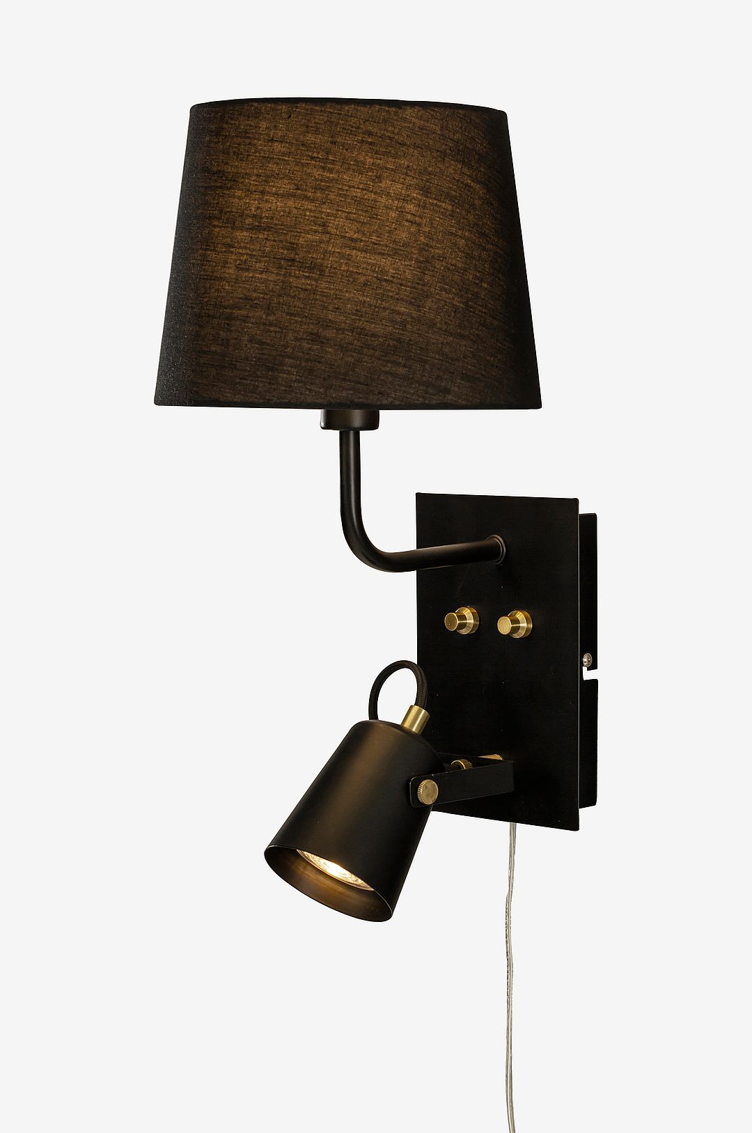 Aneta Lighting – Vägglampa Metz – Svart – Vägglampor – Från Homeroom