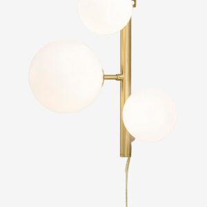 Aneta Lighting – Vägglampa Molekyl – Mässing – Vägglampor – Från Homeroom